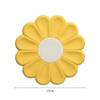 Household Creative Shape Silicone Coaster Colorful Daisy Kitchen Table Heat Resistant Anti-scalding Mat Coaster Table Decor
