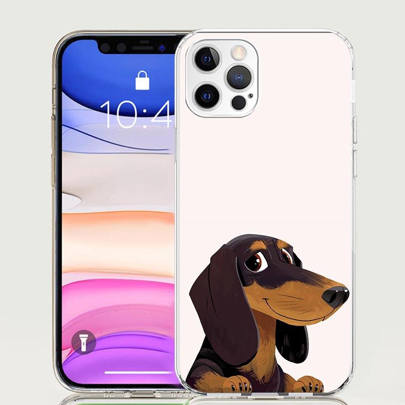 Чехол для телефона с мопсом и французским бульдогом для Apple iphone 16 15 14 13 12 Mini 11 Pro Max 16E X XS XR 7 Plus 8 + SE 2020 Трендовый Забавный