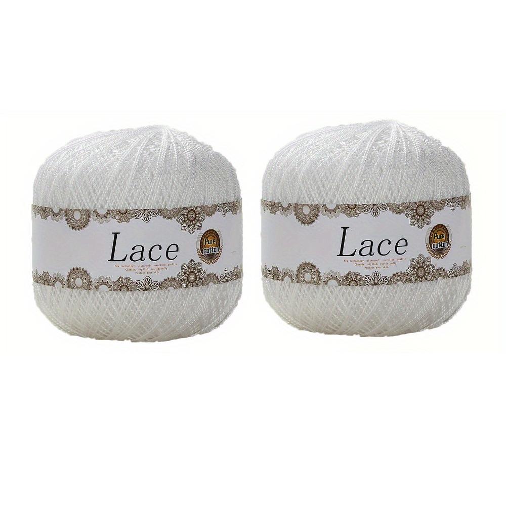 2шт. Нить №. 8 жемчужных кружевных ниток, ручная работа, плетеная крючком пряжа из шелковистого хлопка и льна, яркая шелковая нить, шаль, летняя детская шерстяная нить