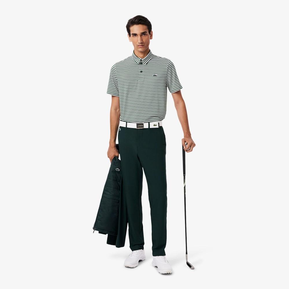 [lacoste] Men's Golf Striped Short-Sleeve Polo Shirt DH7418-55N291