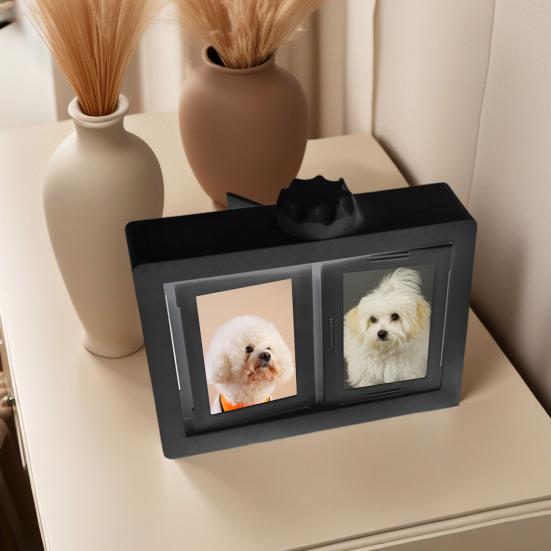 Вращающийся держатель для фотографий, настольный перелистываемый фотоальбом, держатель на 12 карточек, вращающиеся и перелистываемые страницы, держатель для фотографий, подарок на день рождения для друзей и семьи