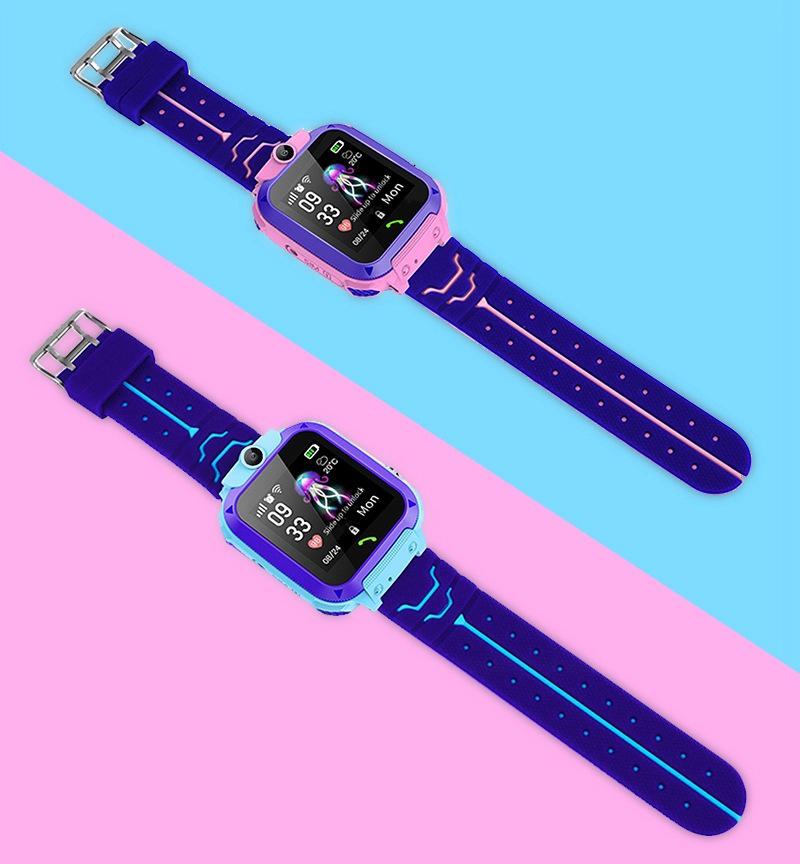 Q12 Водонепроницаемые детские смарт-часы 4G с камерой, играми, GPS и видеозвонком