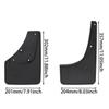 4Pcs Car Mudguards Mud Flaps For Suzuki Jimny Sierra JB64 JB74    Splash Guards Fender Mudflaps Car Auto