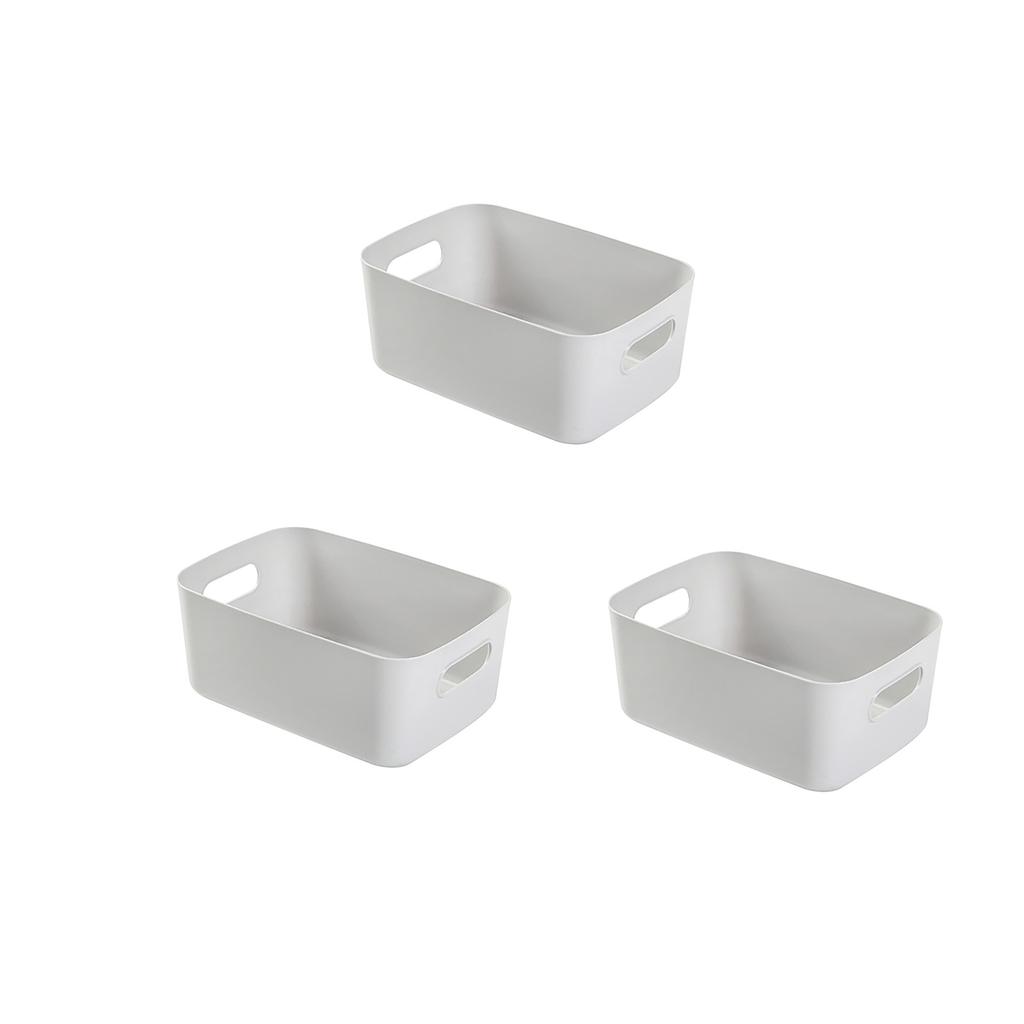 3 шт. пластиковая корзина для хранения косметическая корзина для хранения мелочей коробка для хранения закусок