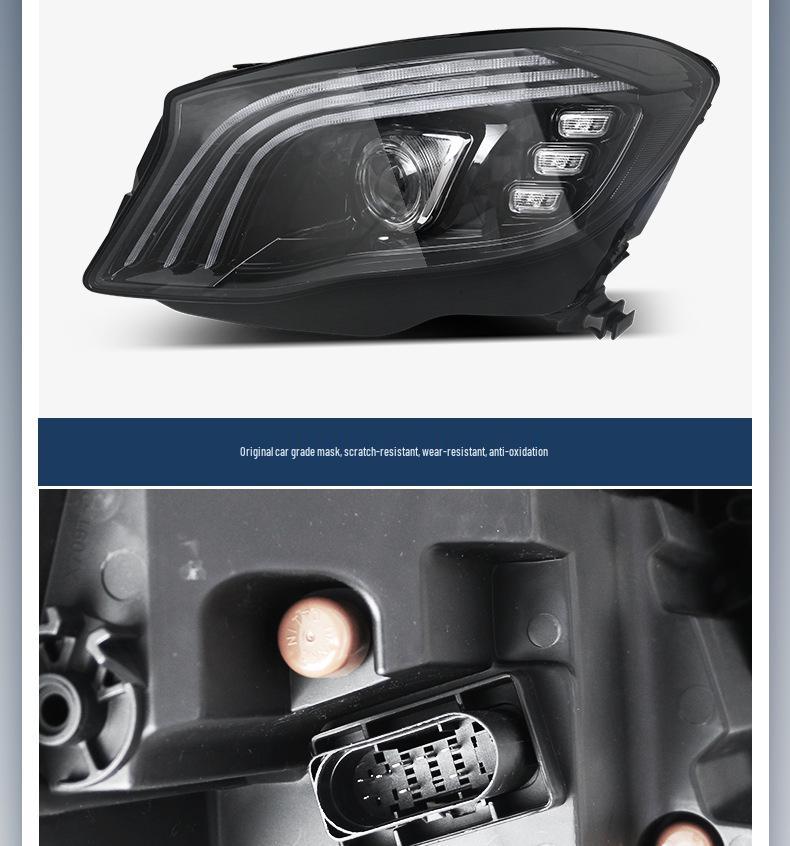 Mercedes-Benz GLA 200/260 (2015-2019) Maybach-Style LED Daytime Running Lights Assembly