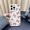 Розовый бант для чехла мобильного телефона Apple 15 iphone12promax набор 14/13/11/XSMAX зрачок глаза 16