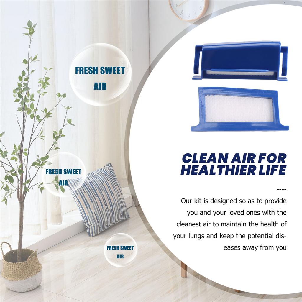 Сменные фильтры CPAP для Philips Respironics Dreamstation 6 многоразовых слотов для фильтров + 6 одноразовых сверхтонких фильтров