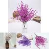 High-quality Fake Plum Blossom Bouquet For Stunning Wedding Party Decorations