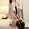 Cloak Shawl Coat Sweater Women Autumn and Winter Middle Long 2022 Tassel Knitted Cape Loose Scarf Cardigan Casual Poncho Sweater