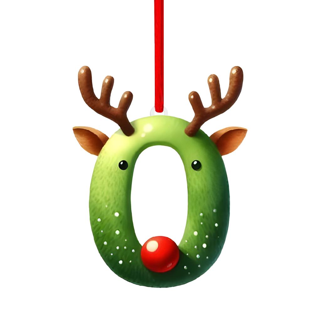 26 Letter,Christmas,Ornaments,Acrylic,1