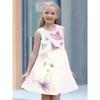 New Summer Fashion Cute Comfortable Butterfly Pattern Children Girls Sleeveless Dresses