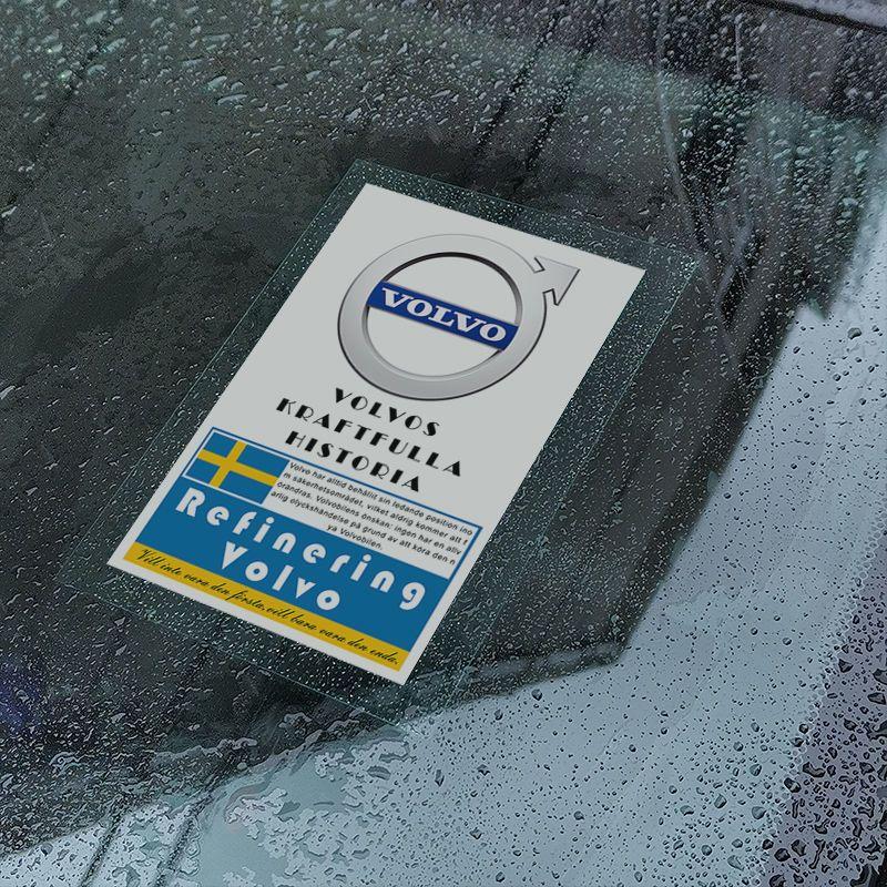 JDM Car Window Static Cling Sticker Waterproof Windshield Side Window Decal for Volvo XC60 XC90 S60 S90 XC40 Auto Accessories