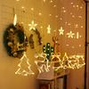 Led Christmas Room Decoration Festival Lantern Waterfall Hanging Lights Set Mori Star Christmas Tree