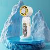 Hot Selling Digital Display LED Foldable Ice Cooling USB Rechargeable High Speed Ultra-Quiet Long-Lasting Summer Outdoor Fan