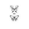 Dark Butterfly Sexy Waterproof Temporary Tattoo Sticker India Women Back Waist Flash Tatoo Girl Body Art Fake Tattoos Realistic