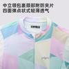 Womens Cycling Jersey Short Sleeve Breathable Quick-Dry Color Block Road Bike Top Sportswear