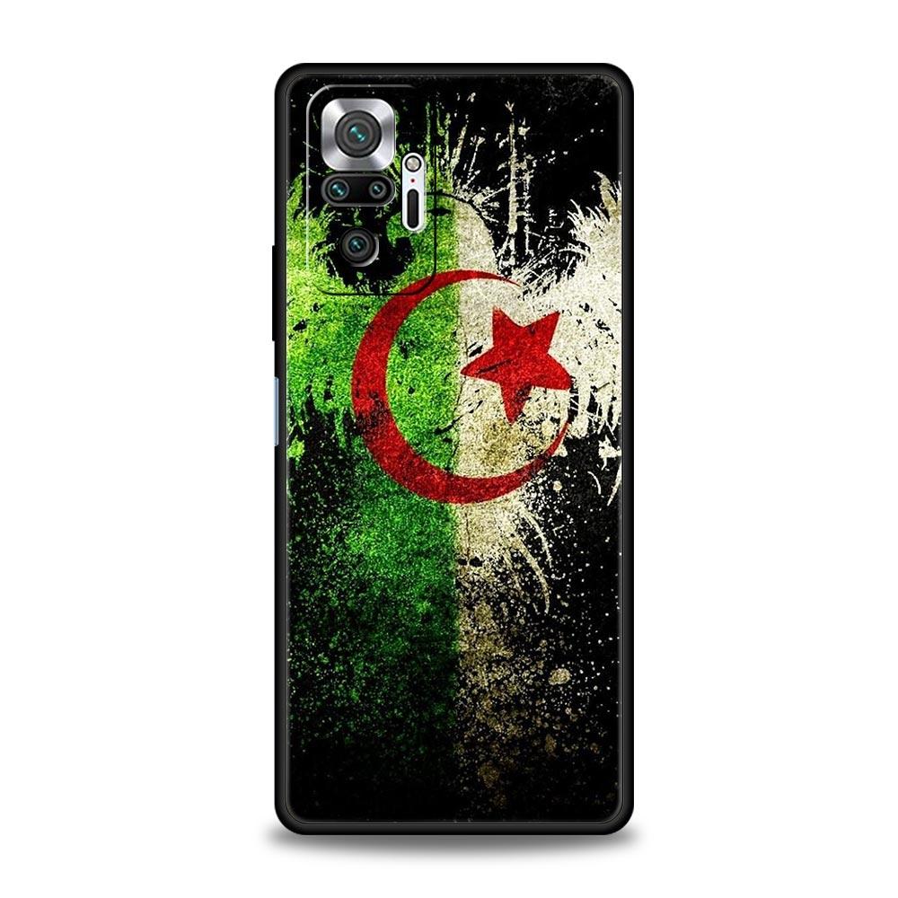 Algeria Passport Phone Case For Xiaomi Redmi Note 14 13 5G 10 11 12 Pro Plus 4G 14C 13C 12C 10C Black Cover