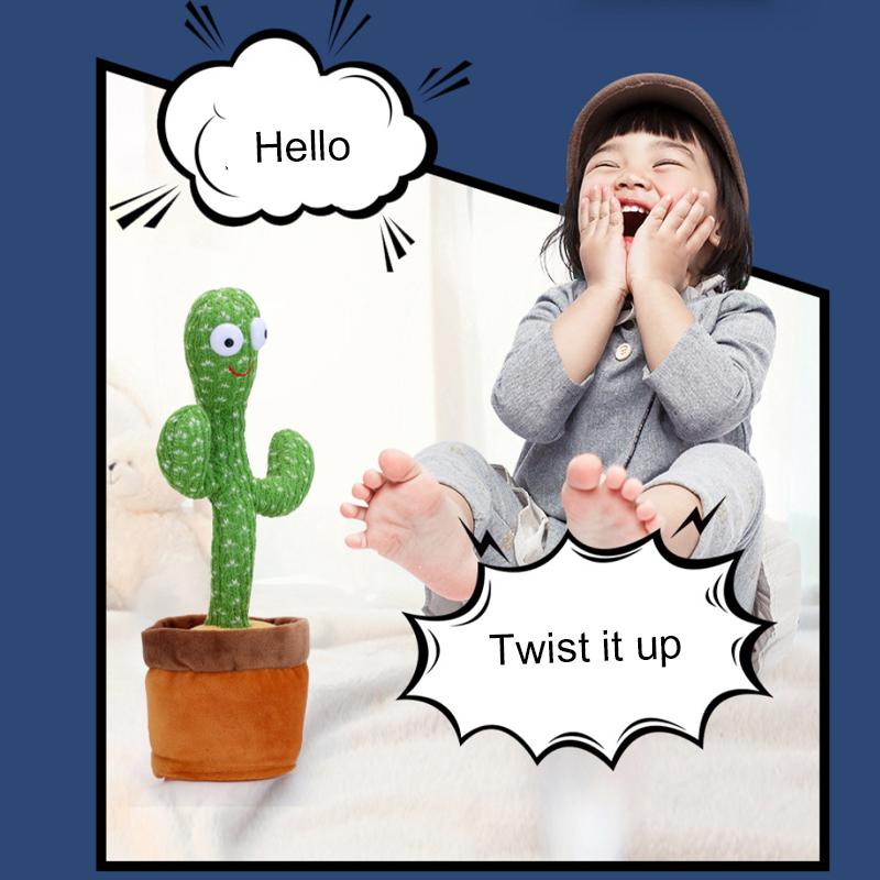 Dancing Cactus Twisting Cactus Twisting Singing Dancing Birthday Gift