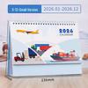 2026 International Shipping Desk Calendar, Customizable with Logo, Year of the Horse Special Edition.