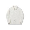 Li Ning Vital Series Solid Color Single-Breasted Washable Denim Jacket Unisex Jacket Off-White Washed-Denim AJDT705-3