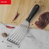 Лопата для рыбы из нержавеющей стали, кухонная лопата для жарки, лопата, железная пластина, инструменты для сжигания, лопата