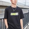Li-Ning Hoops Graphic Loose Fit T-shirt 'Black' Men's AHSR403-2