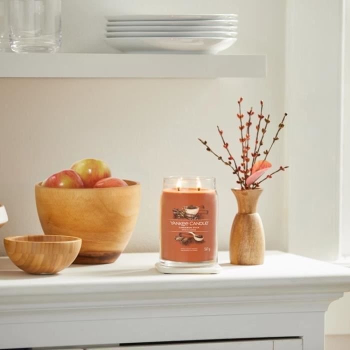 Bougie Signature Bâton De Cannelle Grand Modèle - Yankee Candle