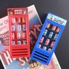 Mini Supermarket Refrigerator Sticker Cabinet Model Toy Micro Scene Diy Doll House Food Play Accessories Miniature Bottle