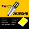 2Pcs Error Canbus Free 1156 P21W White Bulb LED Up Back Reverse Light Brake Lamp