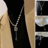 Zircon Necklace Micro Setting Collar Decoration Men Women Jewelry Gift  Party