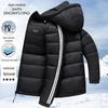 Snow Flying Унисекс Легкая куртка с капюшоном, 90% утиного пуха