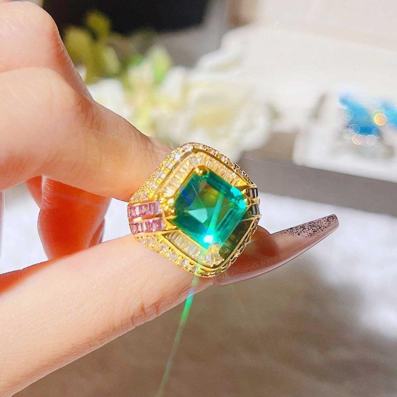 Sace Gems Классическое кольцо из медного сплава с цирконом, женские ювелирные изделия, свадебный подарок для вечеринки