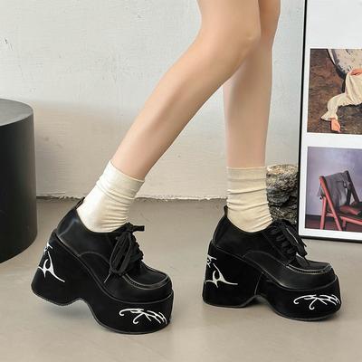 Стильные элегантные вечерние туфли для банкета, женская обувь весна/осень, новое поступление, водонепроницаемая платформа, перекрестные ремешки, сексуальные супер высокие каблуки