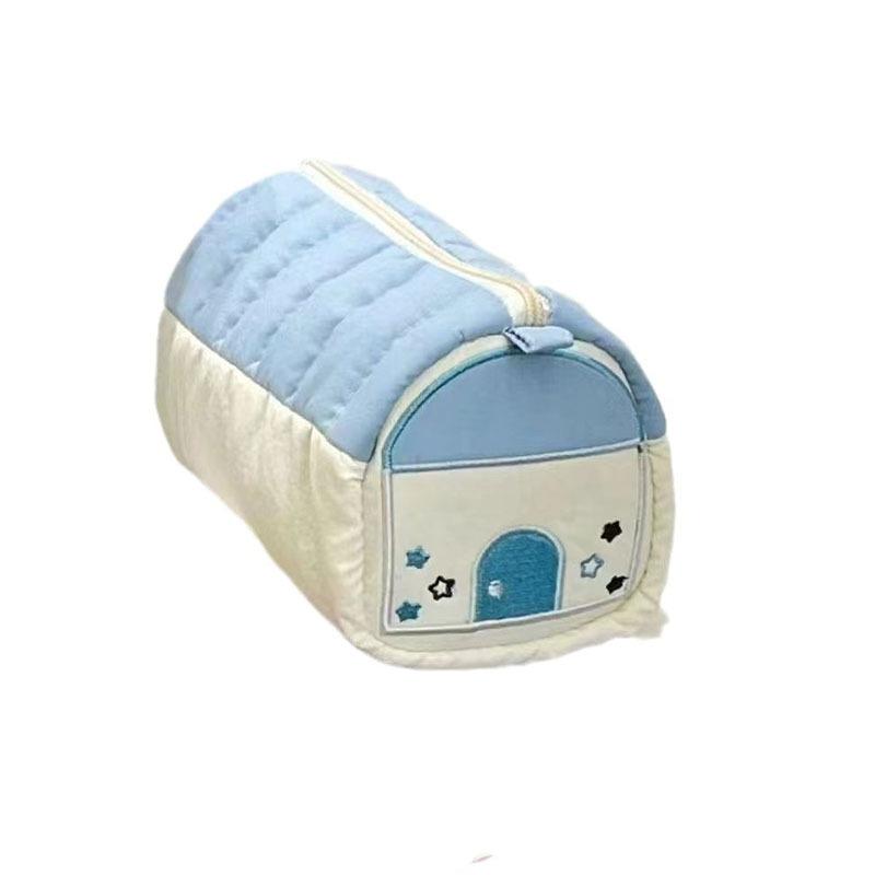 Пенал дизайн маленький домик милый маленький свежий пенал большой вместимости студенческая нишевая сумка для хранения