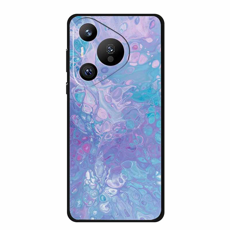 Чехол Для Huawei Pura 80 Pro plus Мягкая Задняя Крышка Для Huawei Pura80 Ultra Pro Pro+ ТПУ Силикон Телефон Funda Coque Мраморный Para