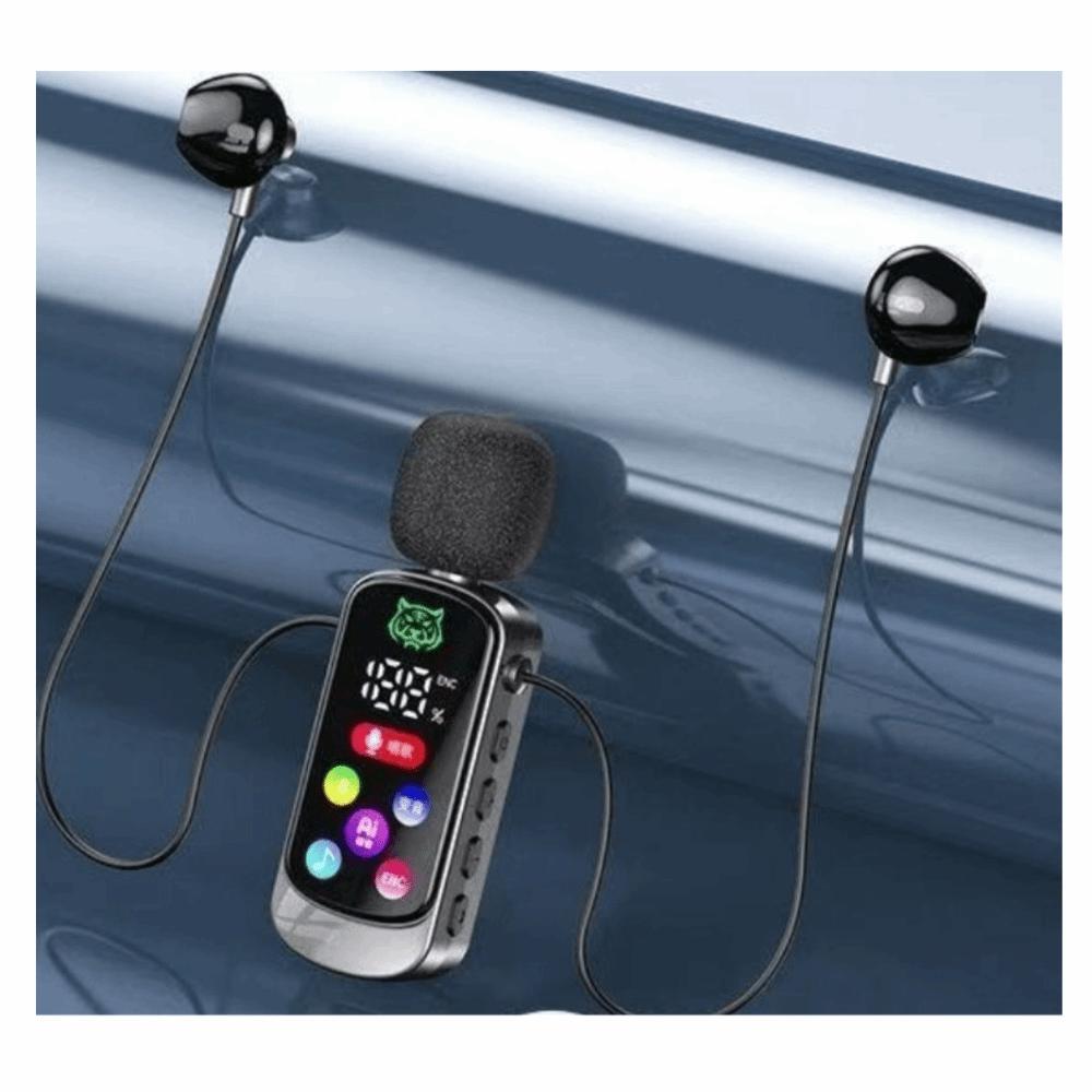 Clip-on Design Wireless Headphones Microphone Clip-on Earphones Media Playback