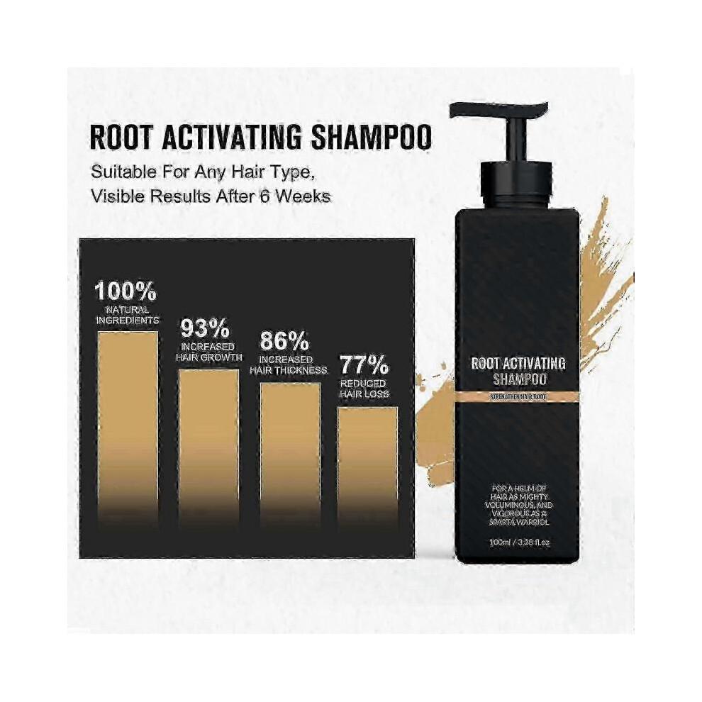 Shampooing activateur de racines pour hommes - Favorise la croissance et Ãpaissit les cheveux