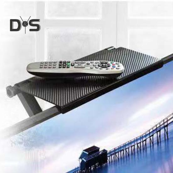 Стойка для телевизора, маршрутизатор, стойка для хранения вещей, прочная несущая конструкция, нескользящая конструкция, простая установка, настенный кронштейн для верхней полки телевизора в спальне