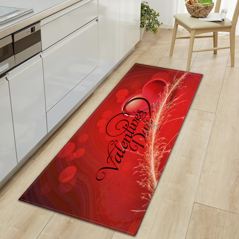 Kitchen Carpet Living Room Bedroom Floor Carpet Corridor Door Mat Door Bathroom Non-slip Floor Mat