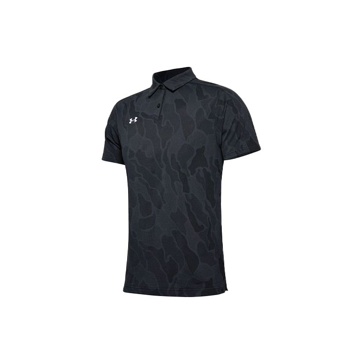 Under Armour Мужская спортивная рубашка-поло свободного покроя Vanish Polo Golf, черные 1350217-001