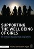 Книга Supporting the Well Being of Girls : An Evidence-based School Programme