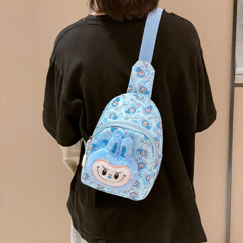 Shoulder Cartoon Youth Bag Breathable Fabric For Kindergarten Daycare