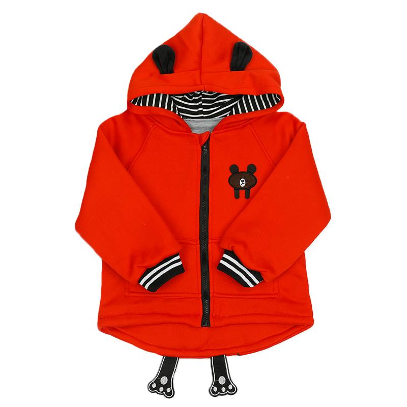 Демисезонная детская куртка на молнии и ушками на капюшоне. Перед покупкой ознакомьтесь с таблицей размеров (возможны отклонения от параметров 1-3 см)