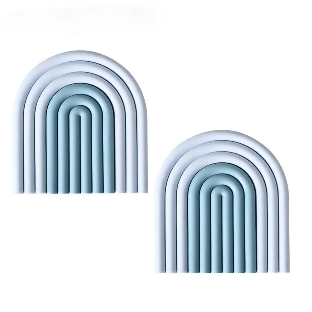 Подставки под радужные в скандинавском стиле, изоляционные прокладки, коврики под чашки, нескользящие подставки под приборы, домашний декор, кухонные аксессуары