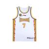 Баскетбольная майка Li Ning CBA Series с круглым вырезом и принтом, дышащая, для соревнований, Alliance Edition, сезон 24-25, команда Шаньси, Юань Шуай 7 AAYU751-1