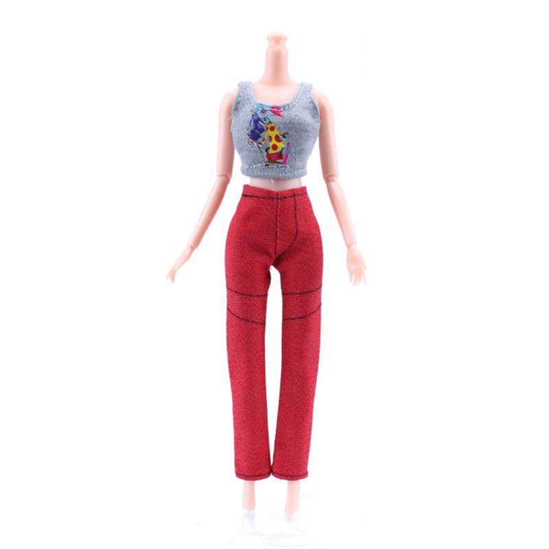 5 шт., 29 см, кукольный костюм, жилет, куртка + брюки, серия одежды для куклы (без куклы)