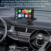 7inch Portable Touch Screen Wireless CarPlay Android Auto Bluetooth 5.0 Car Radio TF AUX Multimedia Video Player Rear View Cam