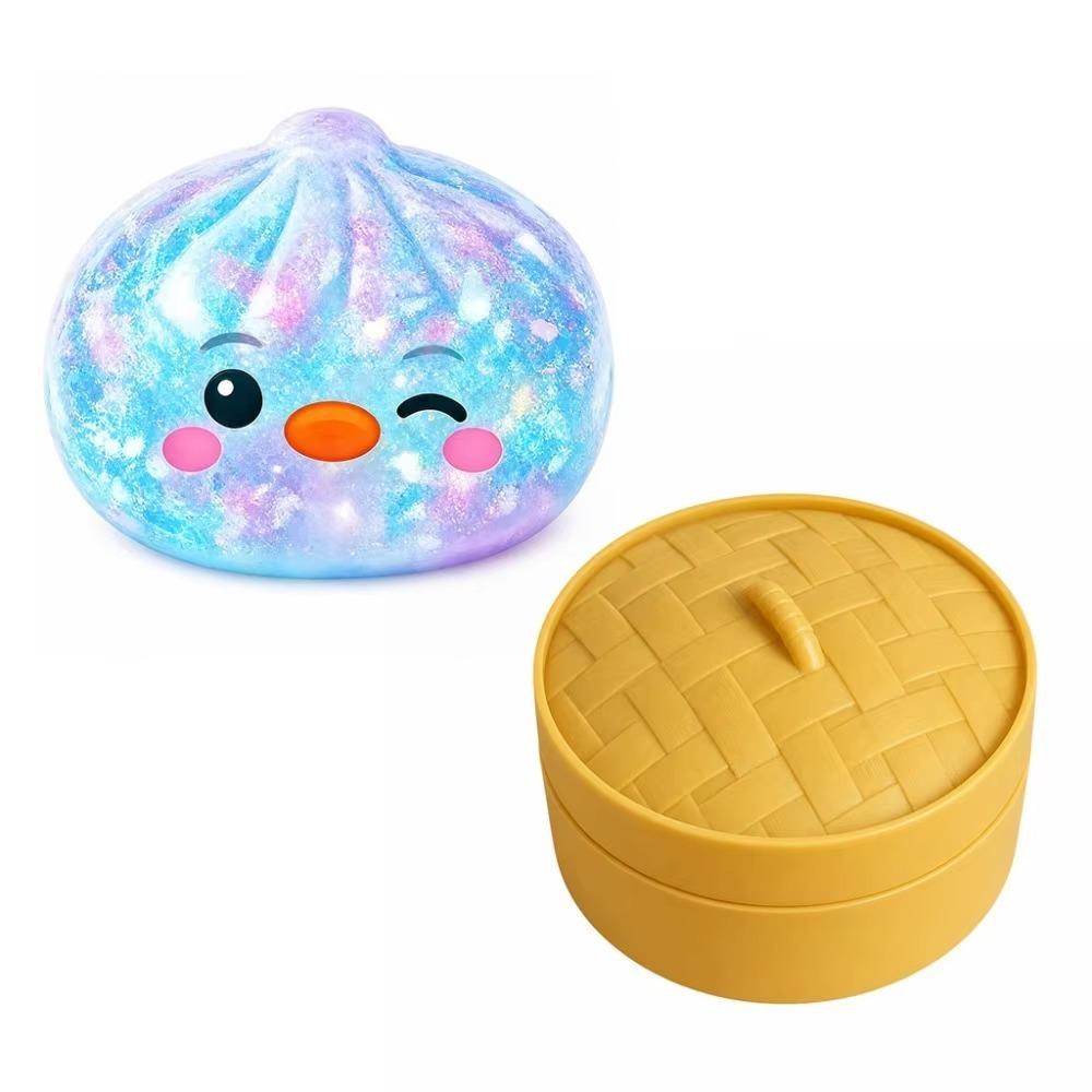 Simulation Dumplings Steamed Bun Squishy Toy Slow Rising Dumpling Squishy Toy Hand Relax