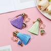 Подвеска для телефона на веревке Lucky Cat Cherry Blossom Bell Tassel Мобильный телефон Ремешок для сумки Подвеска для мобильного телефона на веревке