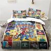 Мультяшный комплект постельного белья Футурама Бендер Пододеяльник Комплект для кровати Покрывало Наволочка Одеяло Кинг Размер Королева Размер Мальчики Взрослый Комплект постельного белья